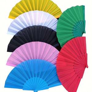 Promoción Mundial de Abanicos de Mano Españoles con Diseño Nuevo, Abanicos Plegables Decorativos de Plástico para Fiestas - Product Image 5