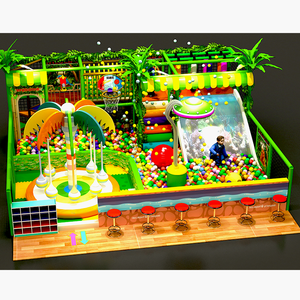 Équipement de jeu souple pour enfants en plein air, parc d'attractions, piscine à balles avec toboggan, maison de jeu, tunnel en plastique, aire de jeux intérieure - Product Image 4
