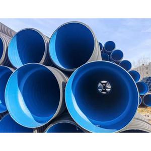 600Mm 800Mm Đường Kính Lớn HDPE Double-Tường Sóng Thành Phố Đường Ống PVC PE HDPE Nước Ống Thoát Nước Bão Ống Thoát Nước - Product Image 3