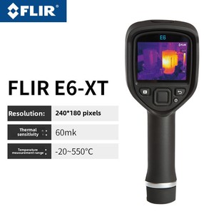 Cámaras Termográficas FLIR Serie E6-XT/E8-XT/E5-XT/E76/86/96/T560/540, Instrumentos de Medición Electrónicos Infrarrojos, 1 Año de Garantía - Product Image 3