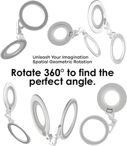 Regalos Promocionales, Accesorios para Consumidores, Organizador de Teléfono con Anillo de Doble Cara Estable, Soporte Magnético Giratorio Omnidireccional para Teléfono - Product Image 3