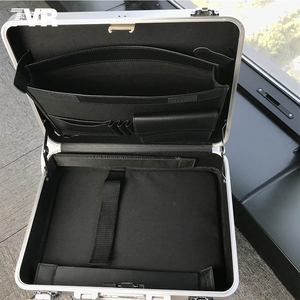 Eva nhôm lưu trữ hộp công cụ hardcase tùy chỉnh súng cầm tay trường hợp dài Mang trường hợp nylon bọt Đen Vali - Product Image 6