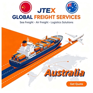 Transitaire maritime fiable Chine-Australie, DDP, fret maritime LCL, conteneurs, livraison porte-à-porte, services de transport complets - Product Image 1