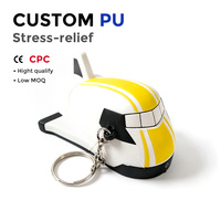 Jouets Squishy Personnalisés en PU en Forme de Train à Grande Vitesse, Jouet Anti-Stress à Remontée Lente, Porte-clés Squishy pour Enfants et Adultes, Jouet Sensoriel en Forme de Train
