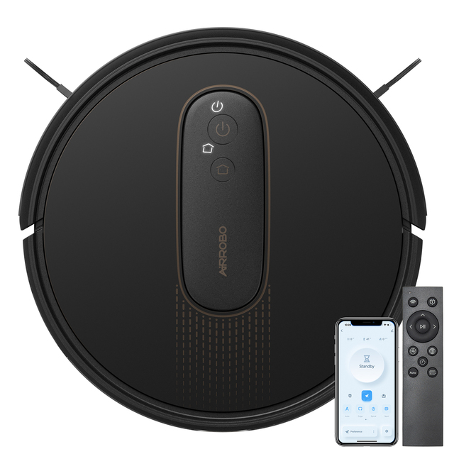 24H US CA DE JP Shipping Robotic Vacuum Cleaner 2800pa Smart Wet & Dry App-Controlled Automatic Carpet Cleaning Machine