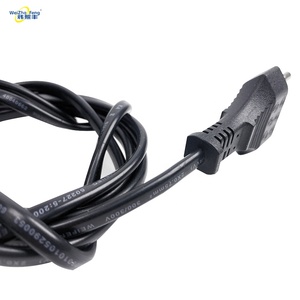 Standard europeo <span class=keywords><strong>2</strong></span> Pin AC cavo di alimentazione spina VDE <span class=keywords><strong>2</strong></span> Pin spina elettrica elettrodomestico 1.60M coda può essere leggermente elaborato - Product Image 3