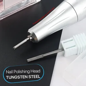 1Pcs Tungsten Steel Professional Nail <b>Drill</b> <b>Bit</b> Nail Files Gel Polish Remove Burr for Electric Machine Cuticle Clean Tool - Product Image 3