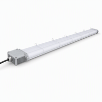Tube LED antidéflagrant T8 homologué ATEX IP66 en verre, NEMA 4, dimmable, pour éclairage de plafond en zone 2 des ateliers pétrochimiques