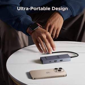 Ugreen Revodok Pro 6 In 1 Pd 100W Usb C Docking Station 4K 60Hz Monitor Display 10Gbps Overdracht Data Usb Hub Voor Macbook Ipad - Product Image 6