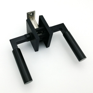 OEM Square Rose Black Lever Handle with Deadbolt <strong>Lock</strong> for Entrance <strong>Door</strong> <strong>Combo</strong> <strong>Lock</strong> Set Interior <strong>Door</strong> <strong>Lock</strong> Hardware - Product Image 5