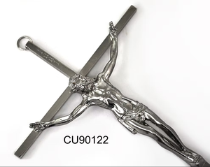 Customized Modern Steel Zinc Alloy Multiuse Metal Crafts Antique Bronze Copper Prayer Supplies <b>Crucifix</b> Cross - Product Image 4