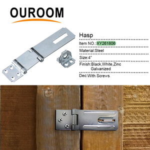 4 inch Heavy Duty khóa an toàn ổ khóa STAPLE bản lề hộp Hasp - Product Image 2
