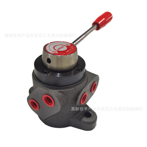 Válvula de control direccional manual hidráulica HDX HDRT 03 3D2 1/2 pulgada, válvula de inversión de hierro fundido para aceite - Product Image 1