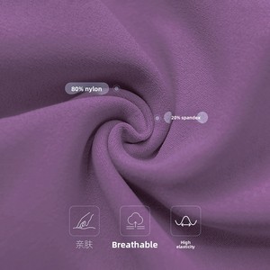 Leggings de yoga pour femmes, taille haute 28 pouces, effet ventre plat, séchage rapide, avec logo personnalisé, <span class=keywords><strong>pantalon</strong></span> d'entraînement - Product Image 4
