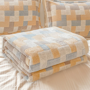 Tiêu chuẩn mùa thu và mùa đông nhà flannel chăn, in Chăn lông cừu chăn bán buôn - Product Image 5