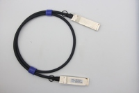 Kabel DAC QSFP Pasif 40G Realsea Factory 1M Direct Attach Copper OEM Modul Transceiver Hitam 30AWG untuk Switch