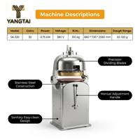 SK-330 Machine de division et de portionnement de pâte entièrement automatique en acier inoxydable 304, de qualité industrielle et commerciale, avec division précise du poids pour