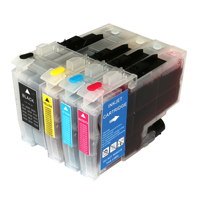 Wel-Try LC436xl All-New Refillable Ink Cartridge  Empty Without Chip for Brother MFC-J4340DW J4440DW J4540 J5855 J5950 J6555