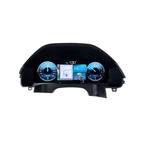 Tableau de bord numérique intelligent QLED 12,3 pouces pour voiture, système Linux avec garantie d'un an