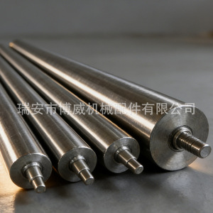 Rodillo guía de acero BOWEI cromado para máquinas de corte, laminado, recubrimiento e impresión, rodillo de presión personalizado de metal y caucho - Product Image 4