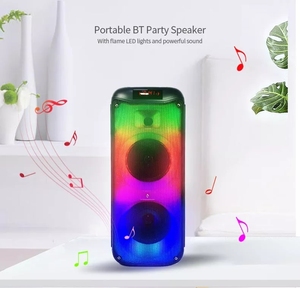 Loa Tiệc Lớn Bluetooth 15W Không Dây Đèn Led Nhấp Nháy Tiện Dụng Trung Quốc Nhà Sản Xuất Với Đài Fm - Product Image 2