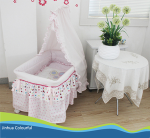 Plegable de metal juguete bebé cama cuna de algodón camisas pequeña cantidad <span class=keywords><strong>precio</strong></span> bajo - Product Image 1
