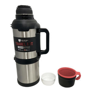 Nice One <span class=keywords><strong>4</strong></span> <span class=keywords><strong>Litres</strong></span> <span class=keywords><strong>Thermos</strong></span> En Métal Avec Tasse En Acier Inoxydable Extérieur Grande Capacité Bouteille D'eau Double Paroi Fiole À Vide - Product Image 2