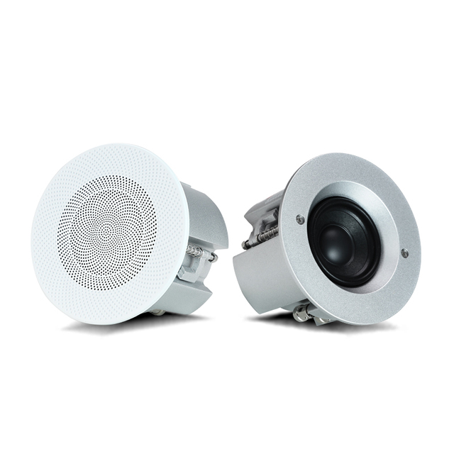 Professional Speakers - 2.5-inch Embedded Speakers - Passive Audio System - High-fidelity Ceiling Speakers - Home Use