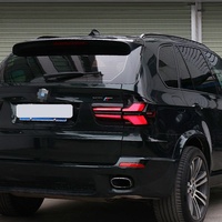 Plug-and-Play X5 E70 LED feu arrière fumé clignotants feu stop 2007-2013 mise à niveau feu arrière clair nouveau pour BMW E70 Emark