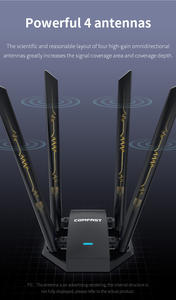 Clé Wifi Comfast Plug and Play, adaptateur Wifi rapide, cartes réseau USB pour ordinateur <span class=keywords><strong>portable</strong></span> <span class=keywords><strong>PC</strong></span> - Product Image 3