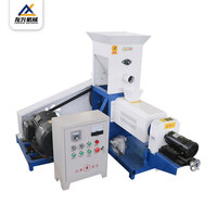 Extrudeuse à double vis pour aliments aquatiques, machine à souffler les aliments flottants pour poissons et crevettes