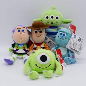 Llavero <span class=keywords><strong>de</strong></span> Peluche <span class=keywords><strong>de</strong></span> <span class=keywords><strong>Dibujos</strong></span> <span class=keywords><strong>Animados</strong></span>, Buzz Lightyear, <span class=keywords><strong>Mike</strong></span>, Woody, Accesorios para Llaves <span class=keywords><strong>de</strong></span> Coche, Juguetes para Niños, Llavero <span class=keywords><strong>de</strong></span> Peluche al por Mayor - Product Image 1