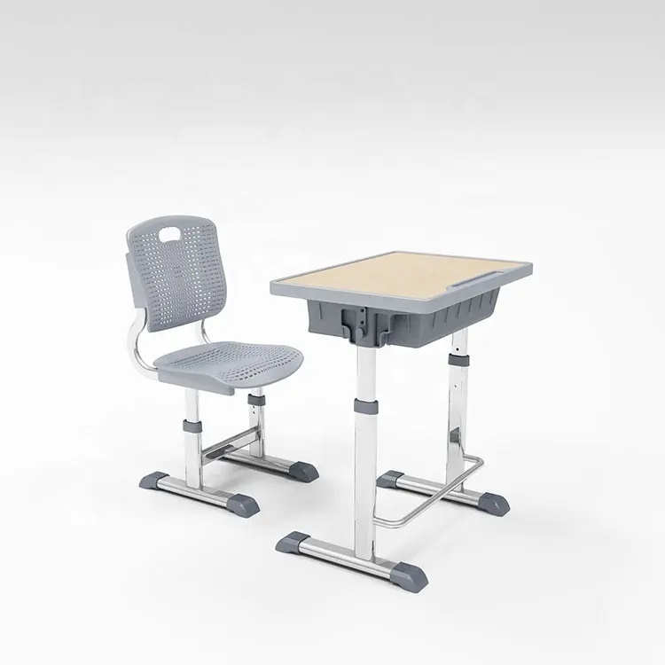 Offre spéciale de mobilier pour l'école tables et chaises de lecture en bois massif PP plastique