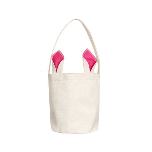 Qualisub Personalized Sublimation <strong>Easter</strong> Basket <strong>Bag</strong> Sublimation <strong>Easter</strong> Tote <strong>Bag</strong> <strong>Easter</strong> Gift <strong>Bag</strong> for Sublimation - Product Image 2