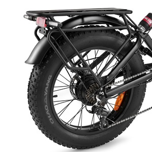Bicicleta Eléctrica Plegable de Aluminio con Motor Trasero sin Escobillas de 7 Velocidades, Sensor de Torque, para Adultos, para Desplazamientos Urbanos, Batería de Litio de 36V 10.4Ah - Product Image 5