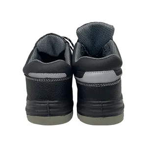 Eva Outsole Split Cowhide Leather Upper Safety Footwear