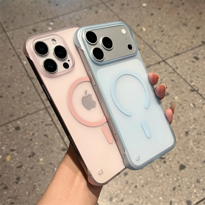 เคสแม่เหล็กแบบใสกึ่งด้านไร้ขอบสำหรับ iPhone 17 Pro Max, เคสใสแบบด้านสำหรับ iPhone 17 รุ่นพื้นฐาน - Product Image 2