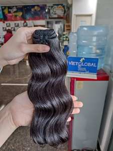 Extensiones de Cabello Virgen de Doble Trama Premium, Ondulado Natural, Cabello Humano Vietnamita Sin Procesar en Color Natural - Product Image 5