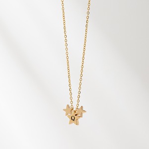 สร้อ<span class=keywords><strong>ย</strong></span>คอตัวอักษรตัวแรกดาวสีทอง18K สร้อ<span class=keywords><strong>ย</strong></span>คอสแตนเลส3ชิ้นสร้อ<span class=keywords><strong>ย</strong></span>คอดาวของขวัญวันเกิดสำหรับผู้หญิงภรรยาวัยรุ่นน้องสาว - Product Image 3