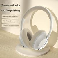 Casque d'écoute sans fil Blue Tooth avec microphone Écouteurs sans fil supra-auriculaires avec microphone Casque d'écoute