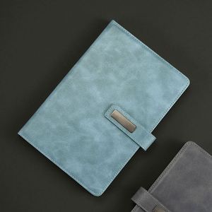 Custom Logo A5 PU Leather Cover Diary <b>Journal</b> <b>Planners</b> Business Customized Notebooks Gift Set With Pen - Product Image 4