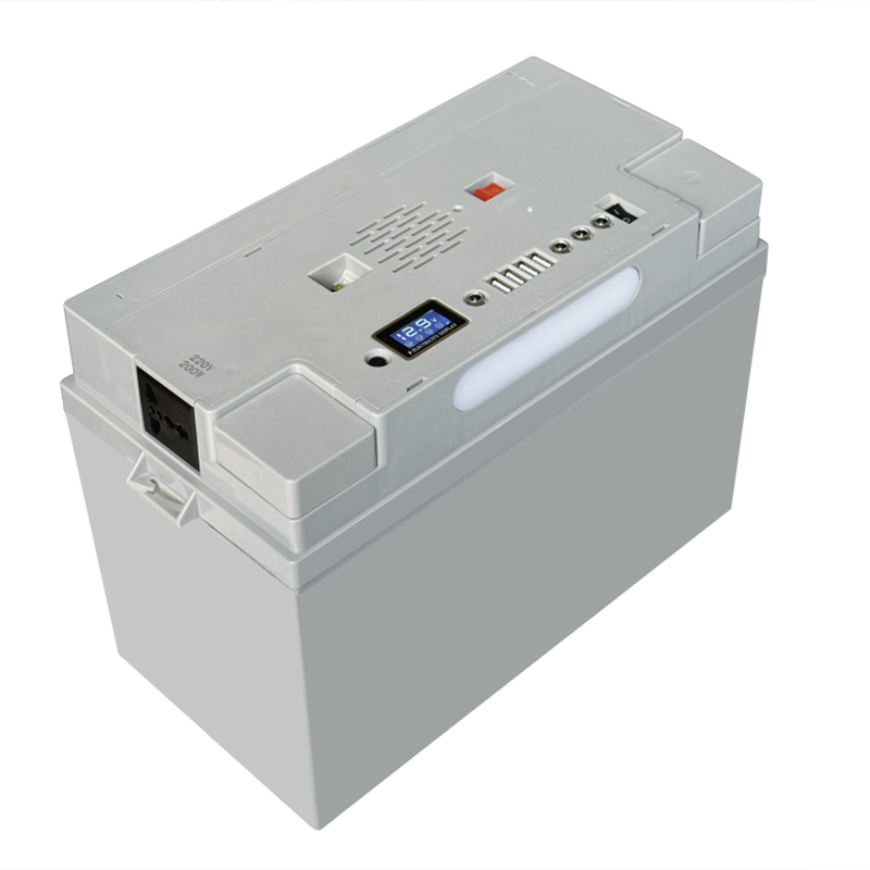 24 volt battery with solar panel for gate opener