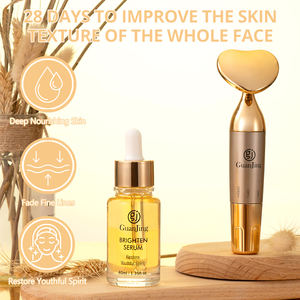 Masajeador facial eléctrico Guanjing con vitamina E, suero facial que se desvanece, líneas finas, antiarrugas, reparación de manchas, juego para el cuidado de la piel - Product Image 3