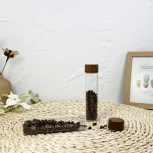 หลอดแก้วสีดำด้านพร้อมฝาปิดป้องกันเด็ก ขายส่ง - Product Image 6