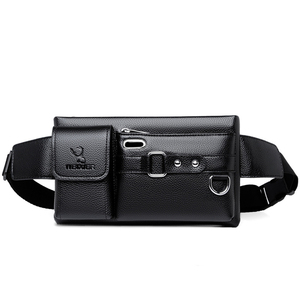 <span class=keywords><strong>Riñonera</strong></span> Deportiva Impermeable de <span class=keywords><strong>Cuero</strong></span> PU con Cierre de Cremallera, Moderna, para Mujer, para Llevar Fácilmente el Teléfono Celular - Product Image 2