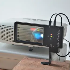 Mini Passive 3D Modulator for Home Theater Home Cinema 3D Polarization Modulator works with DLP-link projectors