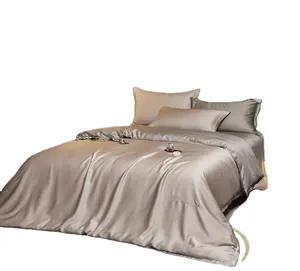 Factory Home Bamboo Sheets Bedding Set Duvet Cover Bed Four-Piece Suit