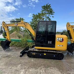 Prix d'usine utilisé Caterpillar 305.5E2 Machine de construction La meilleure condition à faible durée de travail comprend une pompe à engrenages de boîte de vitesses de moteur - Product Image 1