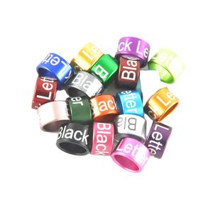 Anelli di alluminio del piccione di corsa di alta qualità della banda di alluminio del metallo per il prezzo poco costoso - Product Image 4