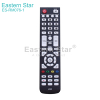 ES-RM076-1 universel de haute qualité prix usine Smart TV télécommande pour HDTV Smart TV contrôleur télécommandé